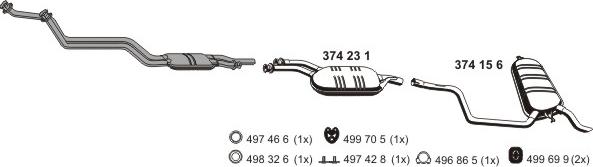 ERNST 040717 - Sistem de esapament aaoparts.ro