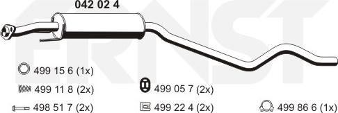 ERNST 042024 - Toba esapament primara aaoparts.ro