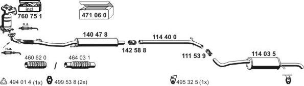 ERNST 060311 - Sistem de esapament aaoparts.ro