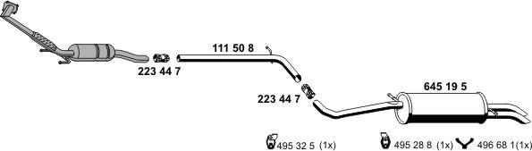 ERNST 060321 - Sistem de esapament aaoparts.ro