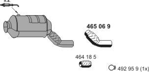 ERNST 020388 - Sistem de esapament aaoparts.ro