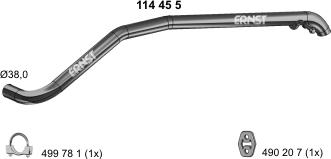 ERNST 114455 - Racord evacuare aaoparts.ro