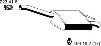 ERNST 341080 - Toba esapament finala aaoparts.ro