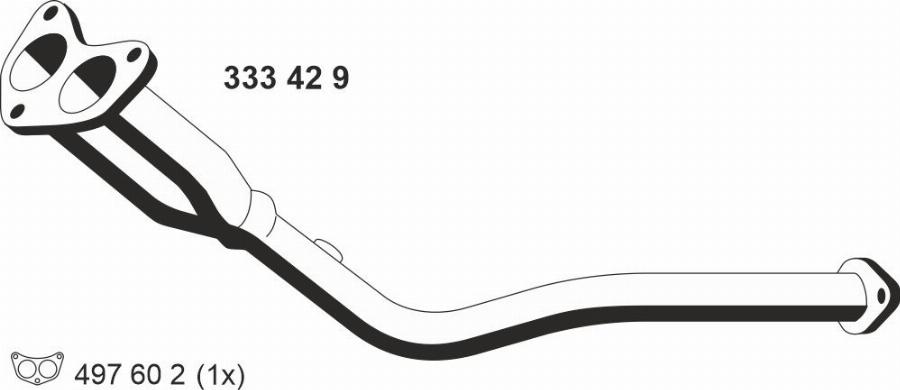 ERNST 333429 - Racord evacuare aaoparts.ro