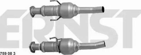 ERNST 759083 - Catalizator aaoparts.ro