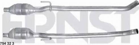 ERNST 754323 - Catalizator aaoparts.ro