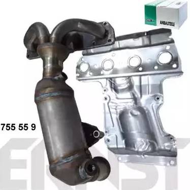 ERNST 755559 - Catalizator aaoparts.ro