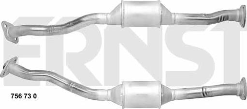 ERNST 756730 - Catalizator aaoparts.ro