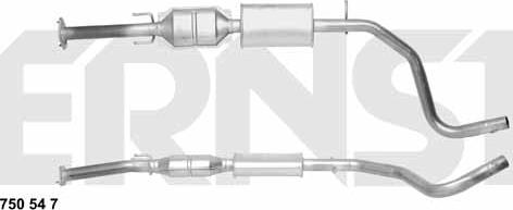 ERNST 750547 - Catalizator aaoparts.ro