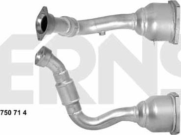 ERNST 750714 - Catalizator aaoparts.ro