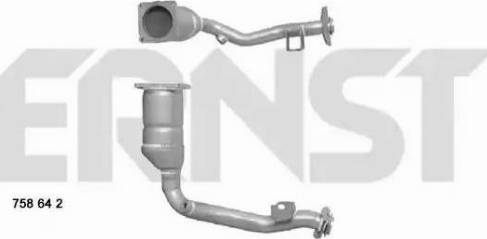 ERNST 758642 - Catalizator aaoparts.ro