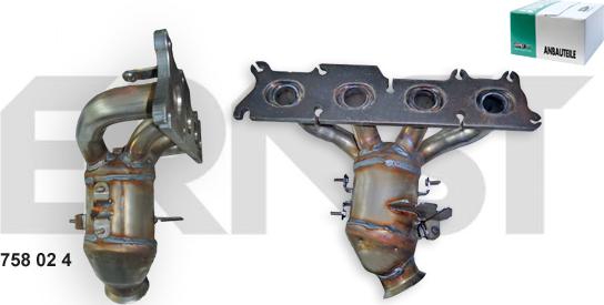 ERNST 758024 - Catalizator aaoparts.ro