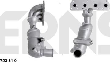 ERNST 753210 - Catalizator aaoparts.ro