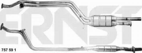 ERNST 757591 - Catalizator aaoparts.ro