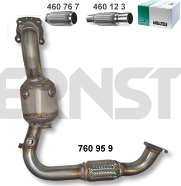 ERNST 760959 - Catalizator aaoparts.ro