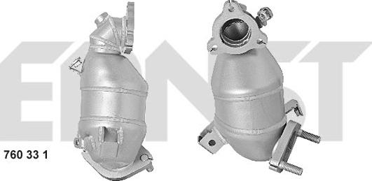 ERNST 760331 - Catalizator aaoparts.ro