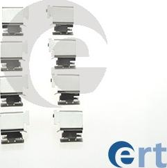 ERT 420008 - Set accesorii, placute frana aaoparts.ro