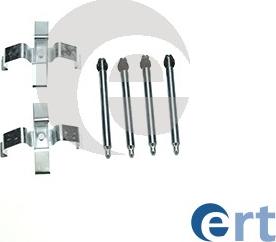 ERT 420002 - Set accesorii, placute frana aaoparts.ro