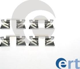 ERT 420149 - Set accesorii, placute frana aaoparts.ro