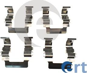 ERT 420109 - Set accesorii, placute frana aaoparts.ro