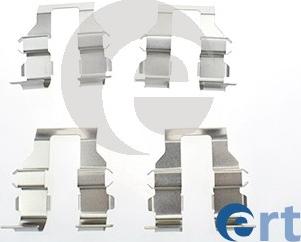 ERT 420116 - Set accesorii, placute frana aaoparts.ro