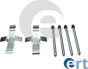 ERT 420321 - Set accesorii, placute frana aaoparts.ro