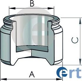 ERT 150593-C - Piston, etrier frana aaoparts.ro