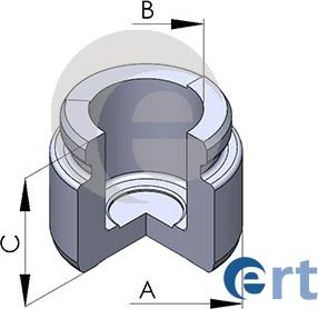 ERT 150269-C - Piston, etrier frana aaoparts.ro