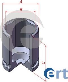 ERT 151198-C - Piston, etrier frana aaoparts.ro