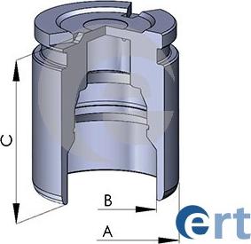 ERT 151744-C - Piston, etrier frana aaoparts.ro