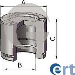ERT 151743-C - Piston, etrier frana aaoparts.ro