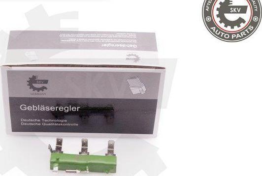 Esen SKV 94SKV054 - Rezistor, ventilator habitaclu aaoparts.ro