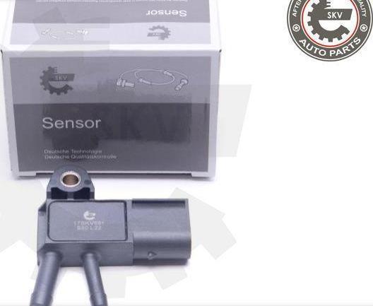 Esen SKV 17SKV661 - Senzor, presiune gaze evacuare aaoparts.ro