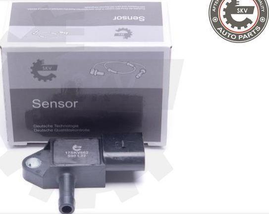 Esen SKV 17SKV662 - Senzor, presiune gaze evacuare aaoparts.ro