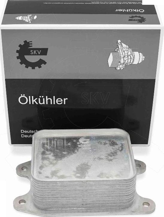 Esen SKV 31SKV287 - Radiator ulei, ulei motor aaoparts.ro