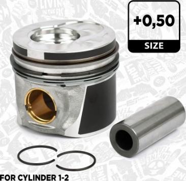 ET Engineteam PM003250 - Piston aaoparts.ro