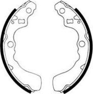 E.T.F. 09-0312 - Set saboti frana aaoparts.ro