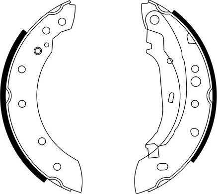 E.T.F. 09-0723 - Set saboti frana aaoparts.ro