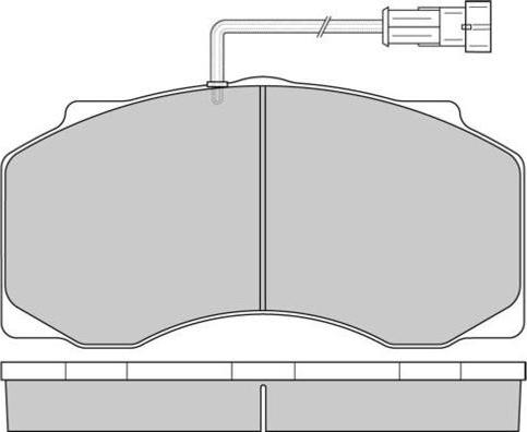 E.T.F. 12-5300 - Set placute frana,frana disc aaoparts.ro