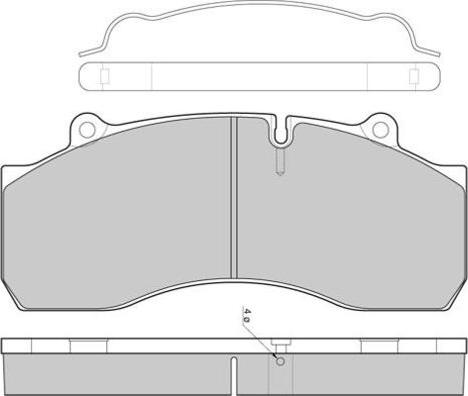 FTE BL2207A1 - Set placute frana,frana disc aaoparts.ro