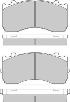 Knorr Bremse K001537 - Set placute frana,frana disc aaoparts.ro