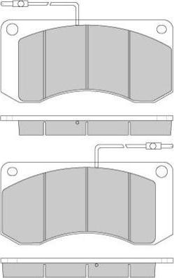 E.T.F. 12-5241 - Set placute frana,frana disc aaoparts.ro