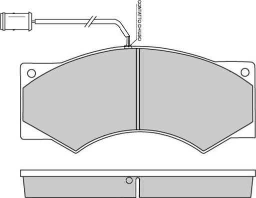 E.T.F. 12-5266 - Set placute frana,frana disc aaoparts.ro