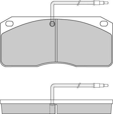 E.T.F. 12-5282 - Set placute frana,frana disc aaoparts.ro