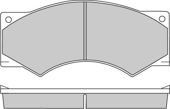 E.T.F. 12-5231 - Set placute frana,frana disc aaoparts.ro