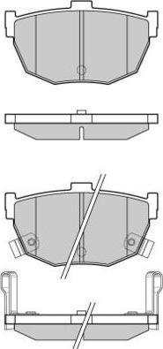 E.T.F. 12-0967 - Set placute frana,frana disc aaoparts.ro