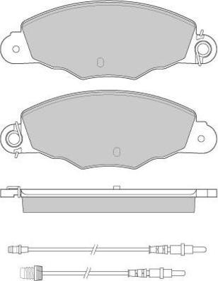 E.T.F. 12-0930 - Set placute frana,frana disc aaoparts.ro