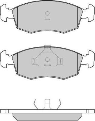 E.T.F. 12-0499 - Set placute frana,frana disc aaoparts.ro