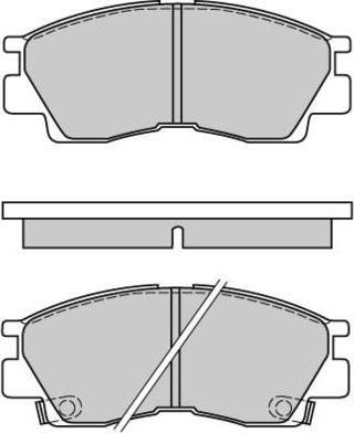 E.T.F. 12-0453 - Set placute frana,frana disc aaoparts.ro