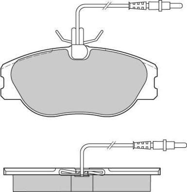 E.T.F. 12-0598 - Set placute frana,frana disc aaoparts.ro